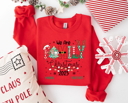 Bubu & Dudu Family Christmas 2025 Sweatshirt | Matching Holiday Crewneck