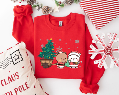 Bubu Dudu Christmas Tree Sweatshirt