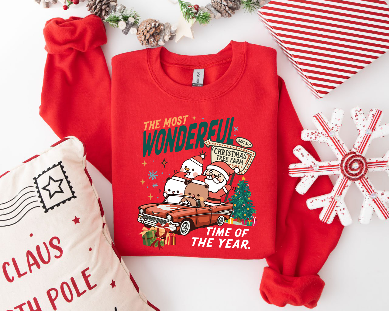 Bubu & Dudu Wonderful Time Christmas Sweatshirt