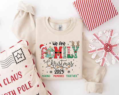 Bubu & Dudu Family Christmas 2025 Sweatshirt | Matching Holiday Crewneck