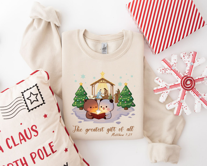 Bubu Dudu Nativity Sweatshirt – Christmas Gift