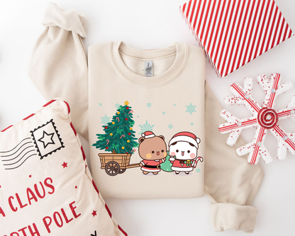 Bubu Dudu Christmas Tree Sweatshirt
