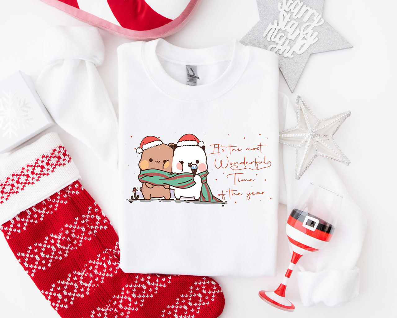 Bubu & Dudu Wonderful Time Christmas Sweatshirt