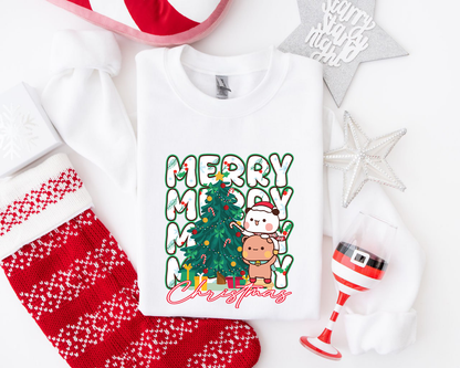 Bubu Dudu Merry Christmas Sweatshirt