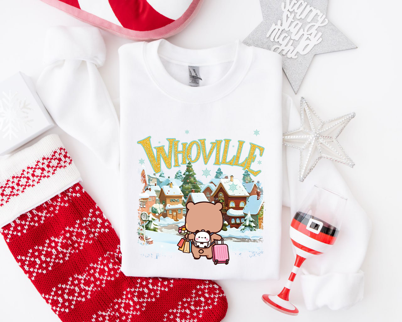 Bubu Dudu Christmas Whoville Crewneck