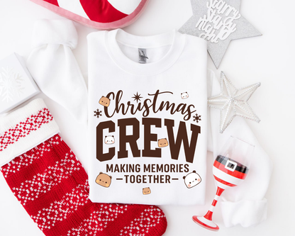 Bubu & Dudu Christmas Crew Sweatshirt - Making Memories Together Holiday Shirt