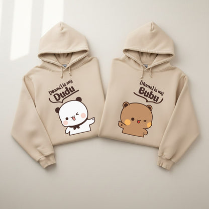 Personalized Bubu & Dudu Matching Hoodie