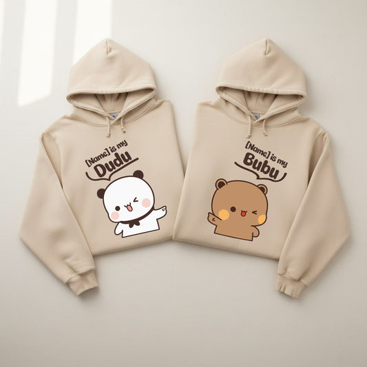 Personalized Bubu & Dudu Matching Hoodie