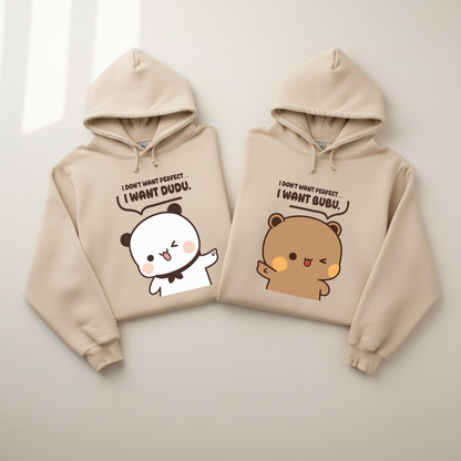 I Want Bubu & Dudu – Bubu Dudu Couple Hoodies