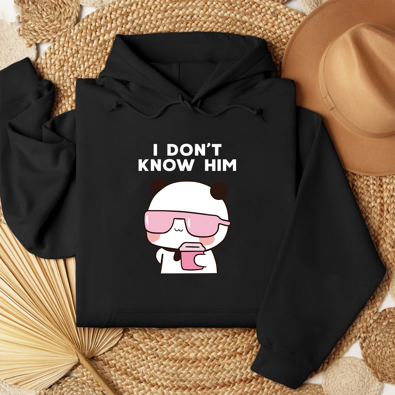 Bubu Dudu Couple Hoodies – She’s My Soulmate / I Don’t Know Him