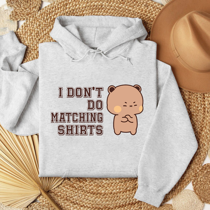 Bubu & Dudu Matching Couple Hoodies – I Do I Don’t Funny Love Set