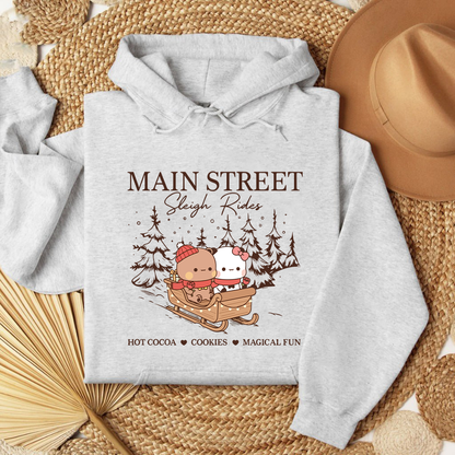 Bubu Dudu Christmas Sleigh Rides Hoodie