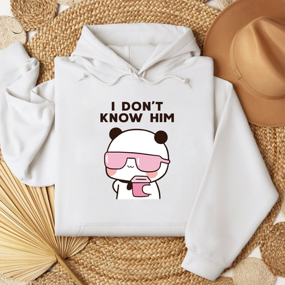 Bubu Dudu Couple Hoodies – She’s My Soulmate / I Don’t Know Him