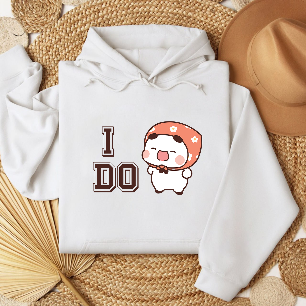 Bubu & Dudu Matching Couple Hoodies – I Do I Don’t Funny Love Set