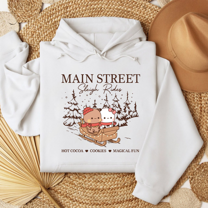 Bubu Dudu Christmas Sleigh Rides Hoodie
