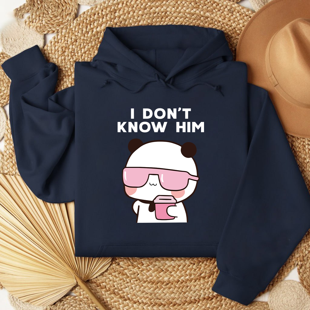 Bubu Dudu Couple Hoodies – She’s My Soulmate / I Don’t Know Him