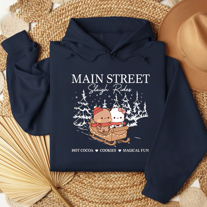Bubu Dudu Christmas Sleigh Rides Hoodie
