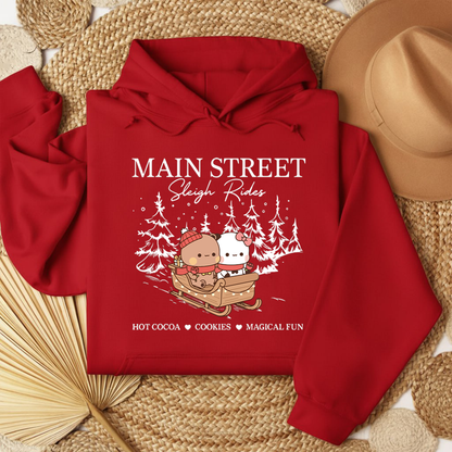 Bubu Dudu Christmas Sleigh Rides Hoodie