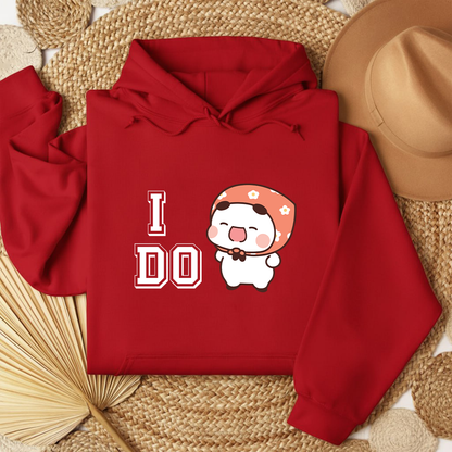 Bubu & Dudu Matching Couple Hoodies – I Do I Don’t Funny Love Set