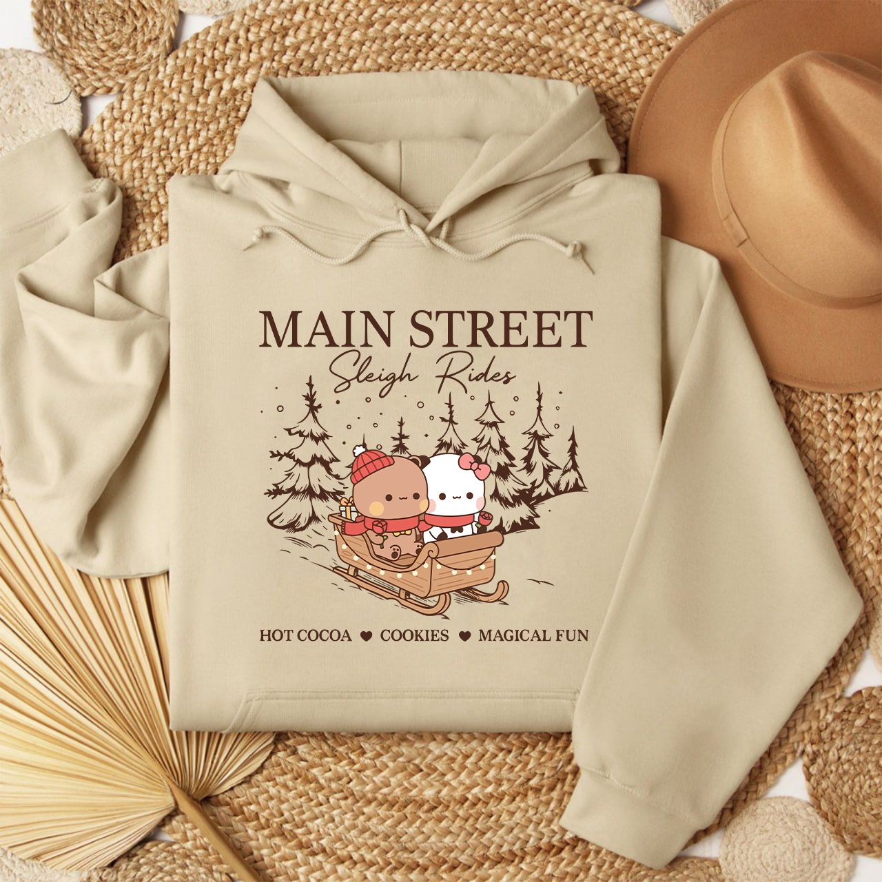 Bubu Dudu Christmas Sleigh Rides Hoodie