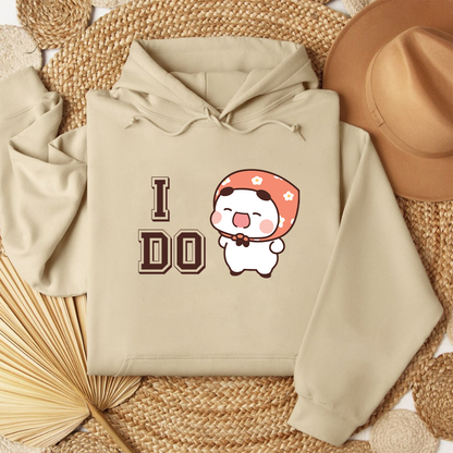 Bubu & Dudu Matching Couple Hoodies – I Do I Don’t Funny Love Set