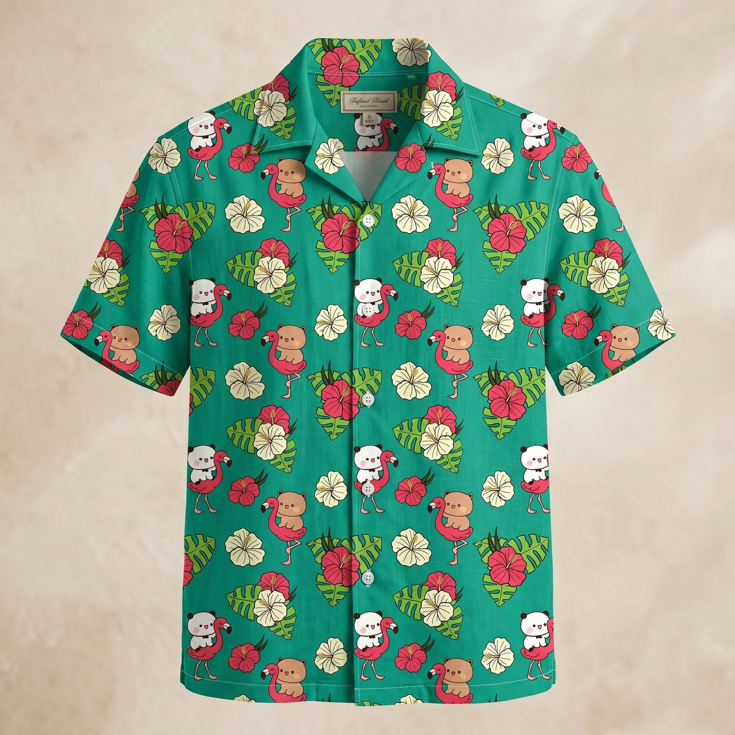 Bubu & Dudu Hawaiian Shirt – Cute Tropical Button-Up Shirt