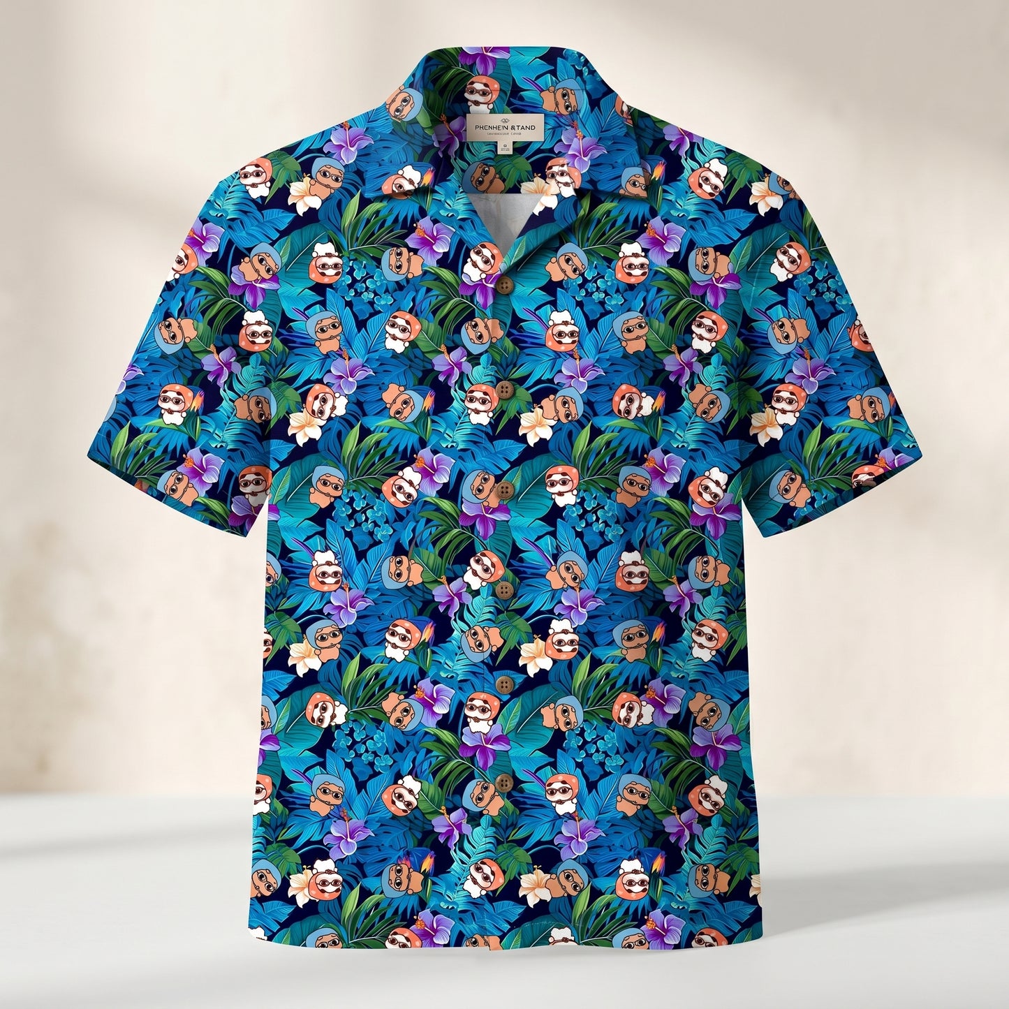 Bubu & Dudu Hawaiian Shirt – Cute Tropical Button-Up Shirt