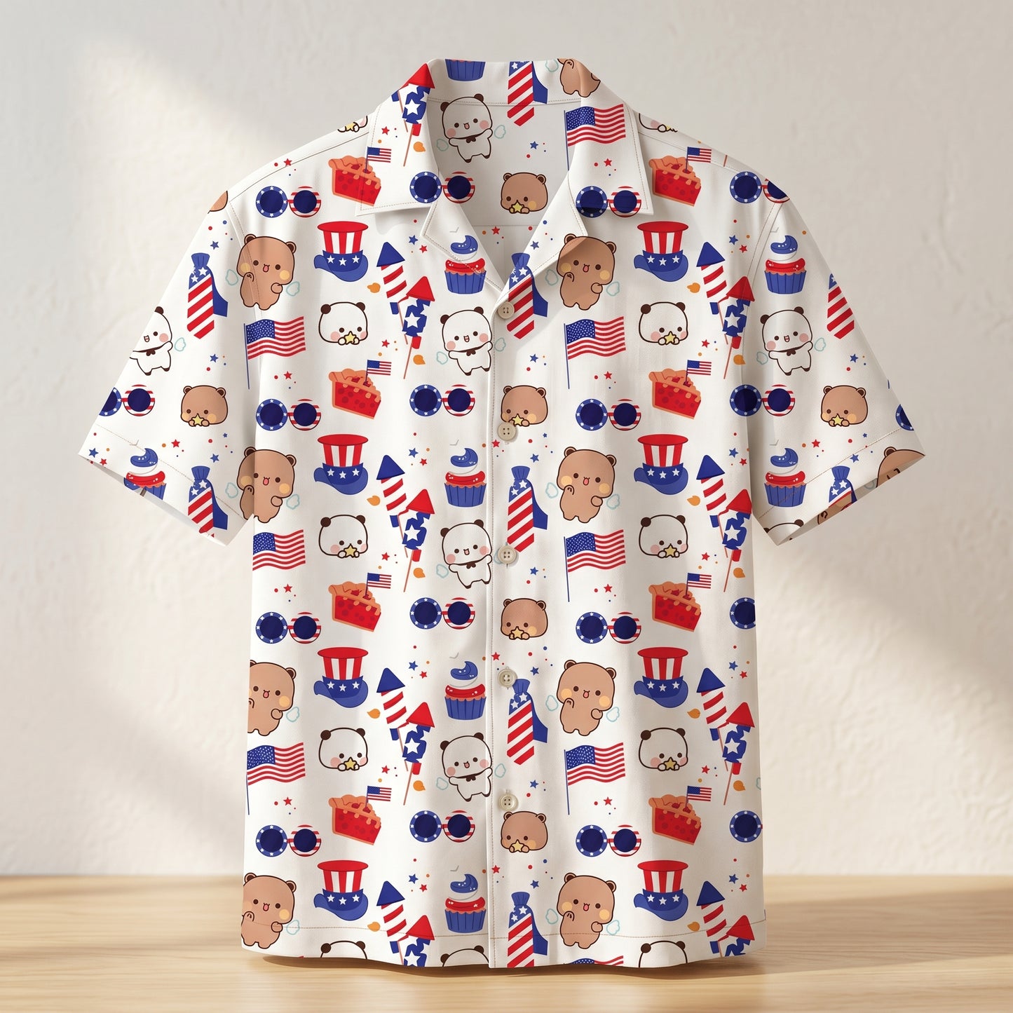 Bubu & Dudu Hawaiian Shirt – Cute Tropical Button-Up Shirt