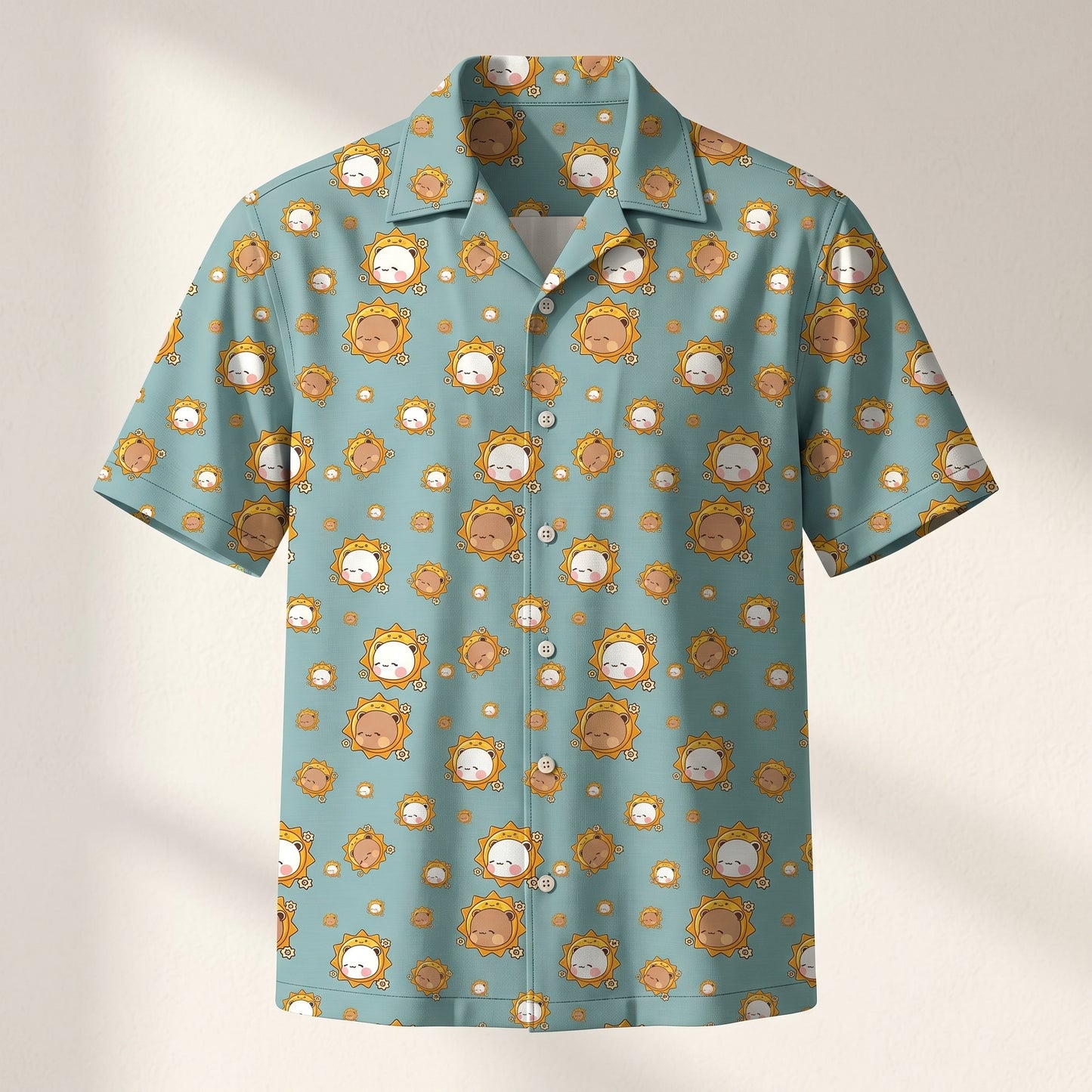 Bubu & Dudu Hawaiian Shirt – Fun Tropical Button-Up Shirt