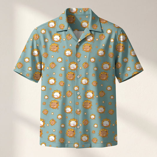 Bubu & Dudu Hawaiian Shirt – Fun Tropical Button-Up Shirt