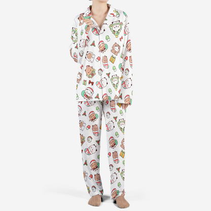 Bubu & Dudu Christmas Pajama Set – Cute Holiday Sleepwear