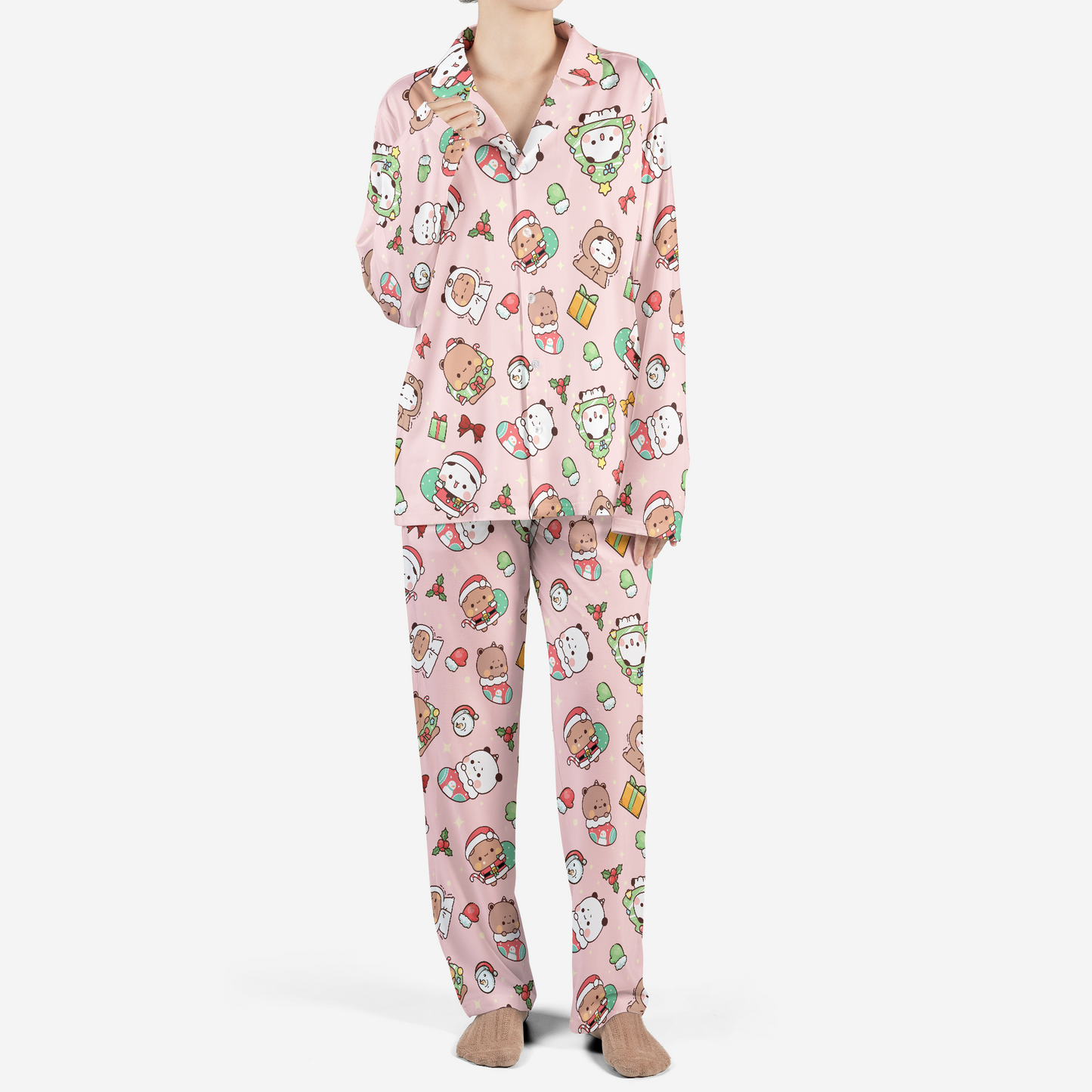 Bubu & Dudu Christmas Pajama Set – Cute Holiday Sleepwear