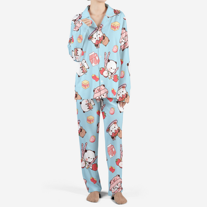 Bubu & Dudu Strawberry Pajama Set – Cute Kawaii Sleepwear