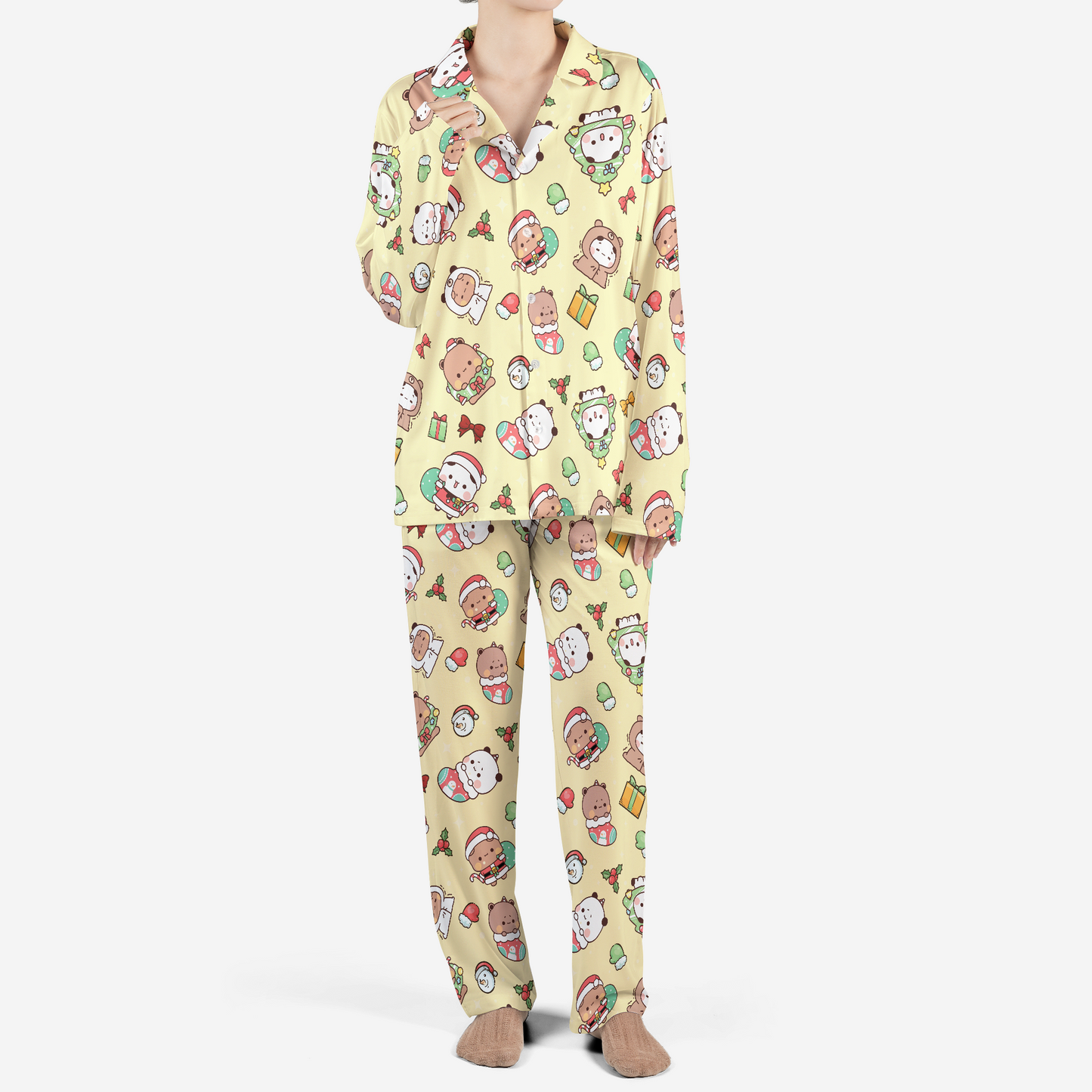 Bubu & Dudu Christmas Pajama Set – Cute Holiday Sleepwear