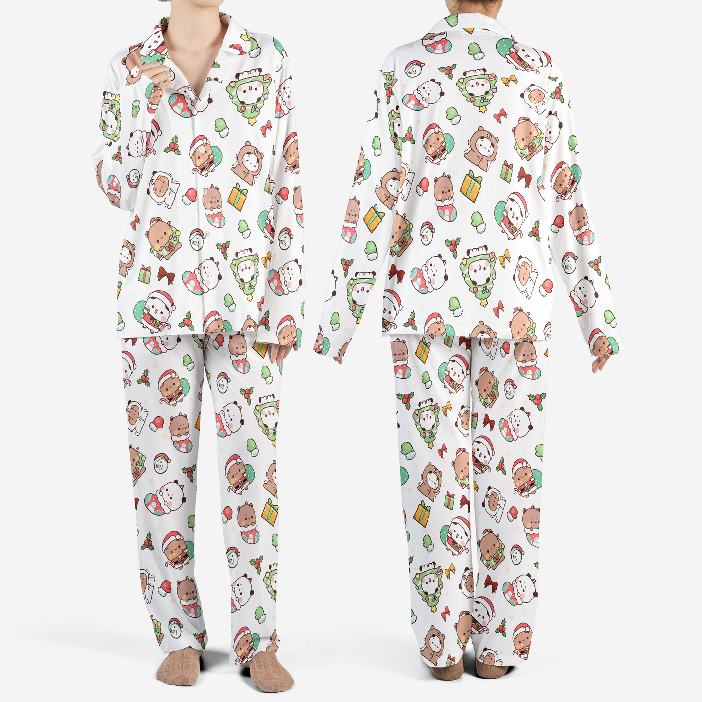 Bubu & Dudu Christmas Pajama Set – Cute Holiday Sleepwear
