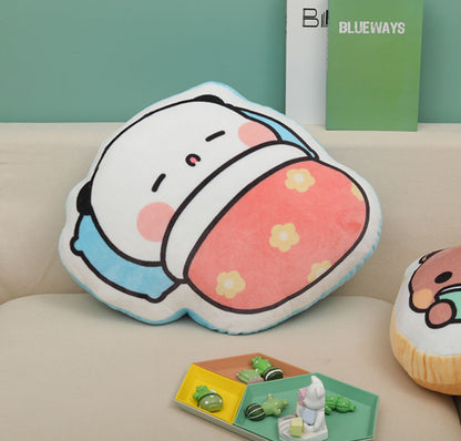 Bubu & Dudu Kawaii Plush Pillow – Oversized Cute Cartoon Cushion