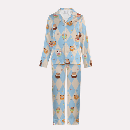 Bubu & Dudu Dessert Pajama Set – Cute Kawaii Sleepwear