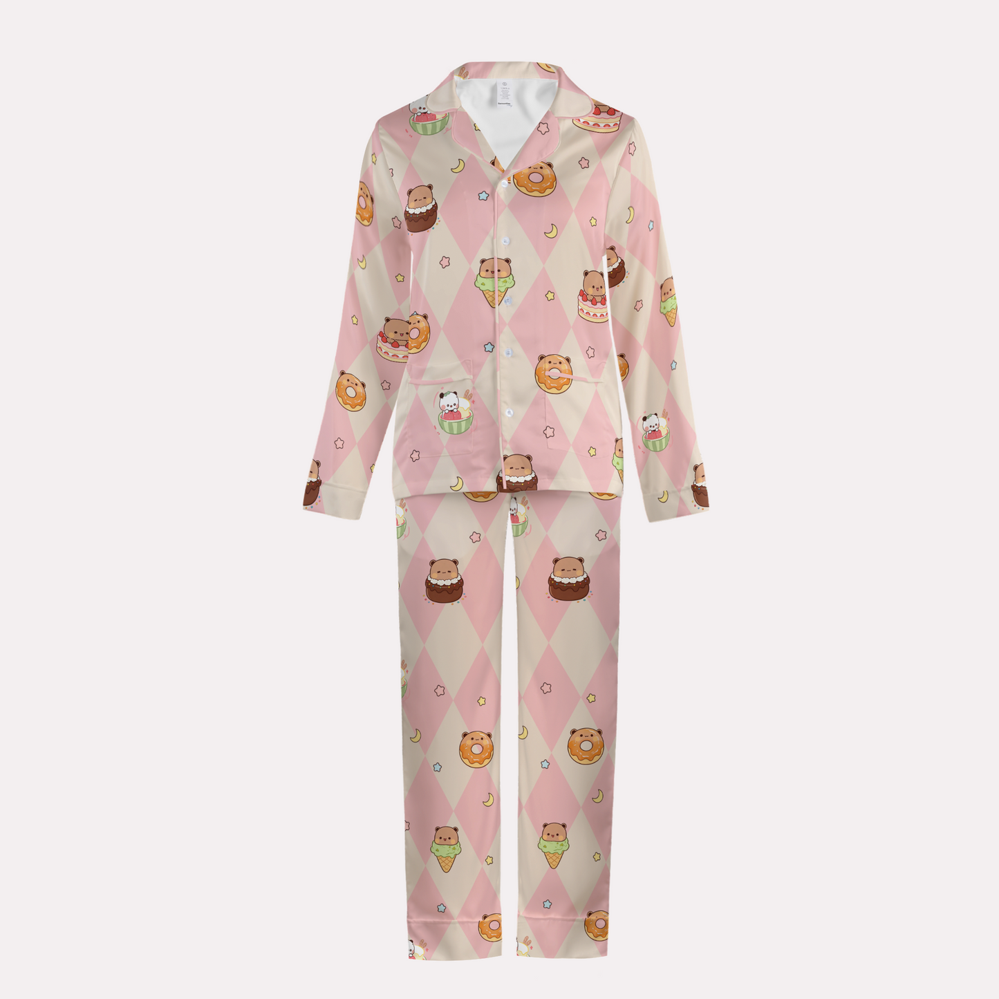 Bubu & Dudu Dessert Pajama Set – Cute Kawaii Sleepwear