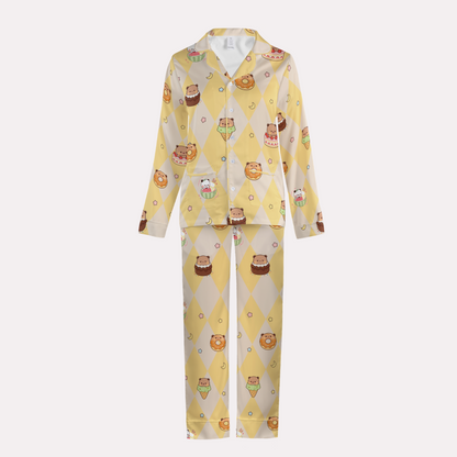Bubu & Dudu Dessert Pajama Set – Cute Kawaii Sleepwear