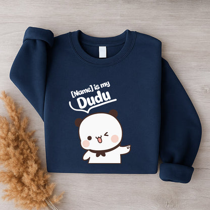 Personalized Bubu & Dudu Matching Sweatshirt for Couples