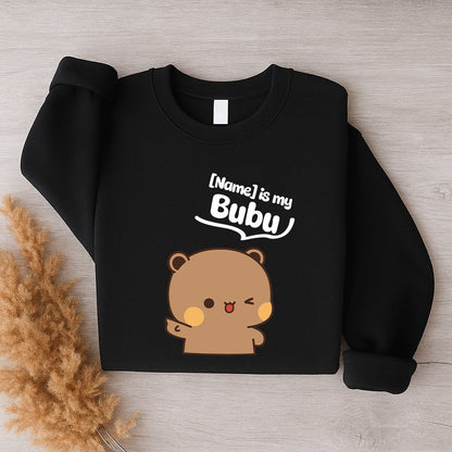 Personalized Bubu & Dudu Matching Sweatshirt for Couples