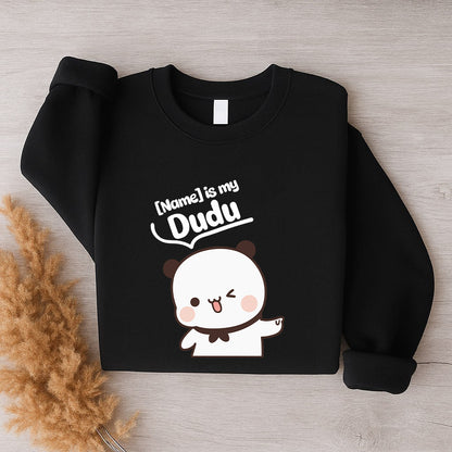 Personalized Bubu & Dudu Matching Sweatshirt for Couples