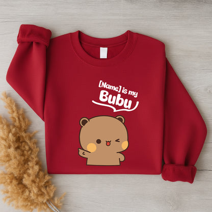 Personalized Bubu & Dudu Matching Sweatshirt for Couples