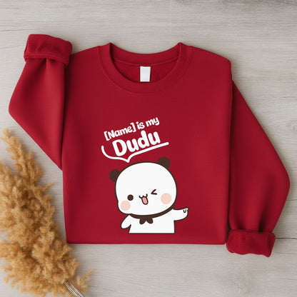 Personalized Bubu & Dudu Matching Sweatshirt for Couples