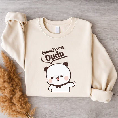 Personalized Bubu & Dudu Matching Sweatshirt for Couples