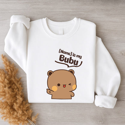 Personalized Bubu & Dudu Matching Sweatshirt for Couples