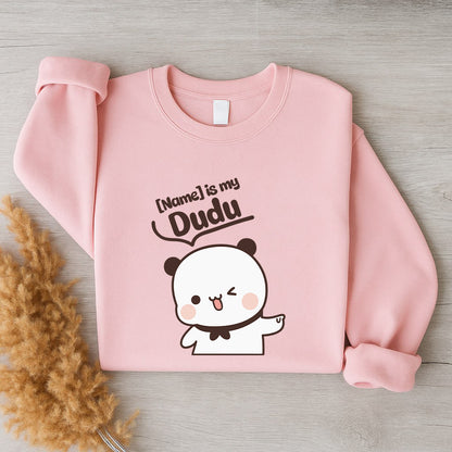 Personalized Bubu & Dudu Matching Sweatshirt for Couples