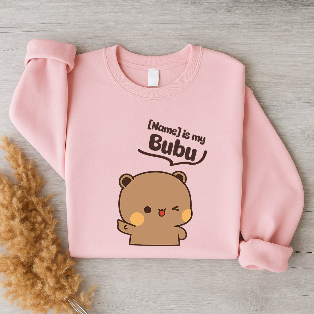 Personalized Bubu & Dudu Matching Sweatshirt for Couples