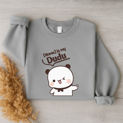 Personalized Bubu & Dudu Matching Sweatshirt for Couples