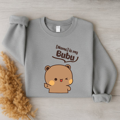 Personalized Bubu & Dudu Matching Sweatshirt for Couples